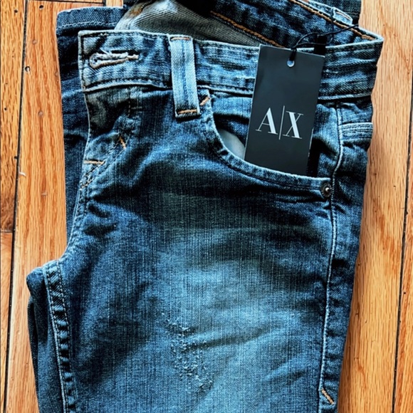 Armani exchange brand new stretch denim jeans size:P0 - Picture 4 of 4